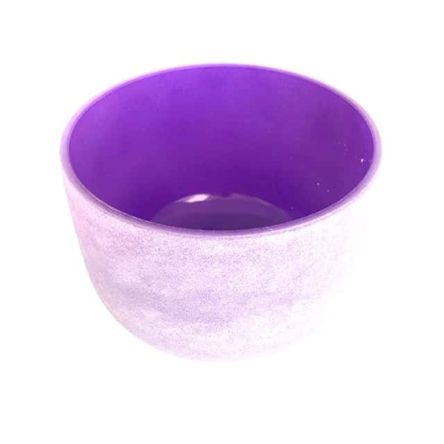Frosted color singing bowl