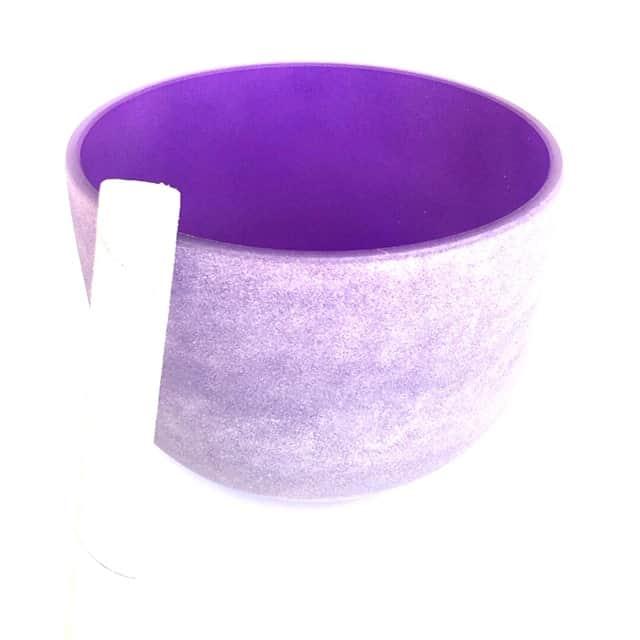 Frosted Singing Bowl – Violet