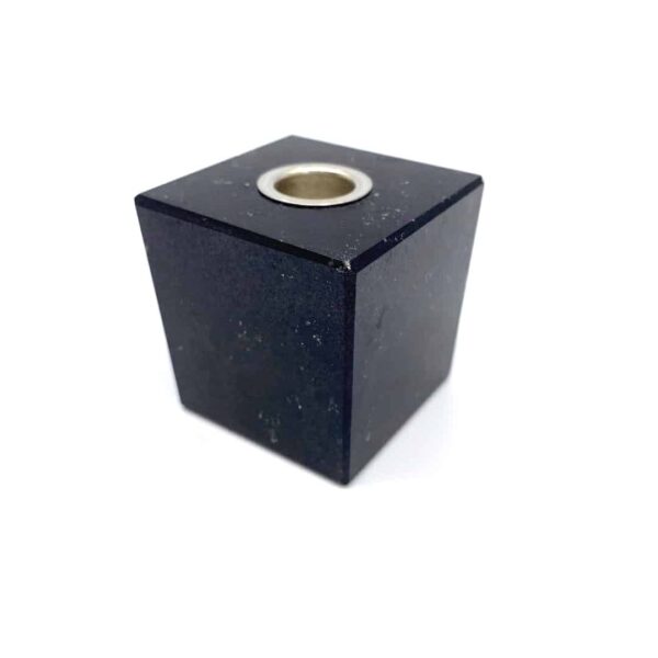 Black Tourmaline - Candle Holder