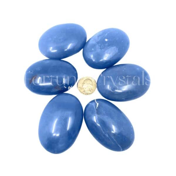 Angelite Palm Stone - Image 2