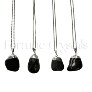 fortunecrystals blk onxy pendant 300x300 - Onyx Necklace