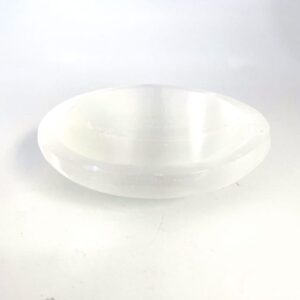 selenite bowl oval