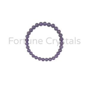 fortunecrystals amethyst bracelet 12 6mm 300x300 - Amethyst Bracelet (6mm)