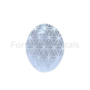 fortunecrystals selenite flower of life palm 1 300x300 - Selenite Palm Stone