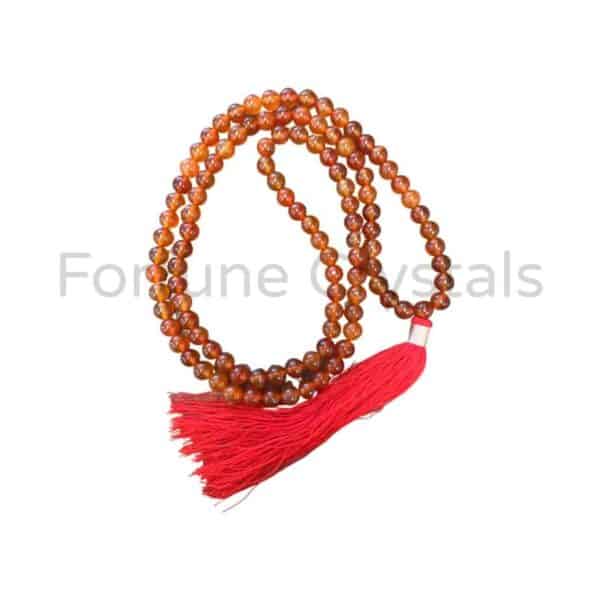 Red Agate Mala