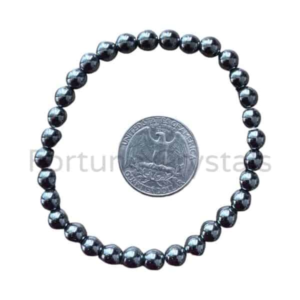 Hematite Bracelet 6mm - Image 3