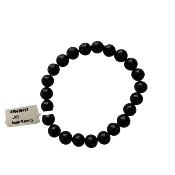 Jet Bracelet (8mm)