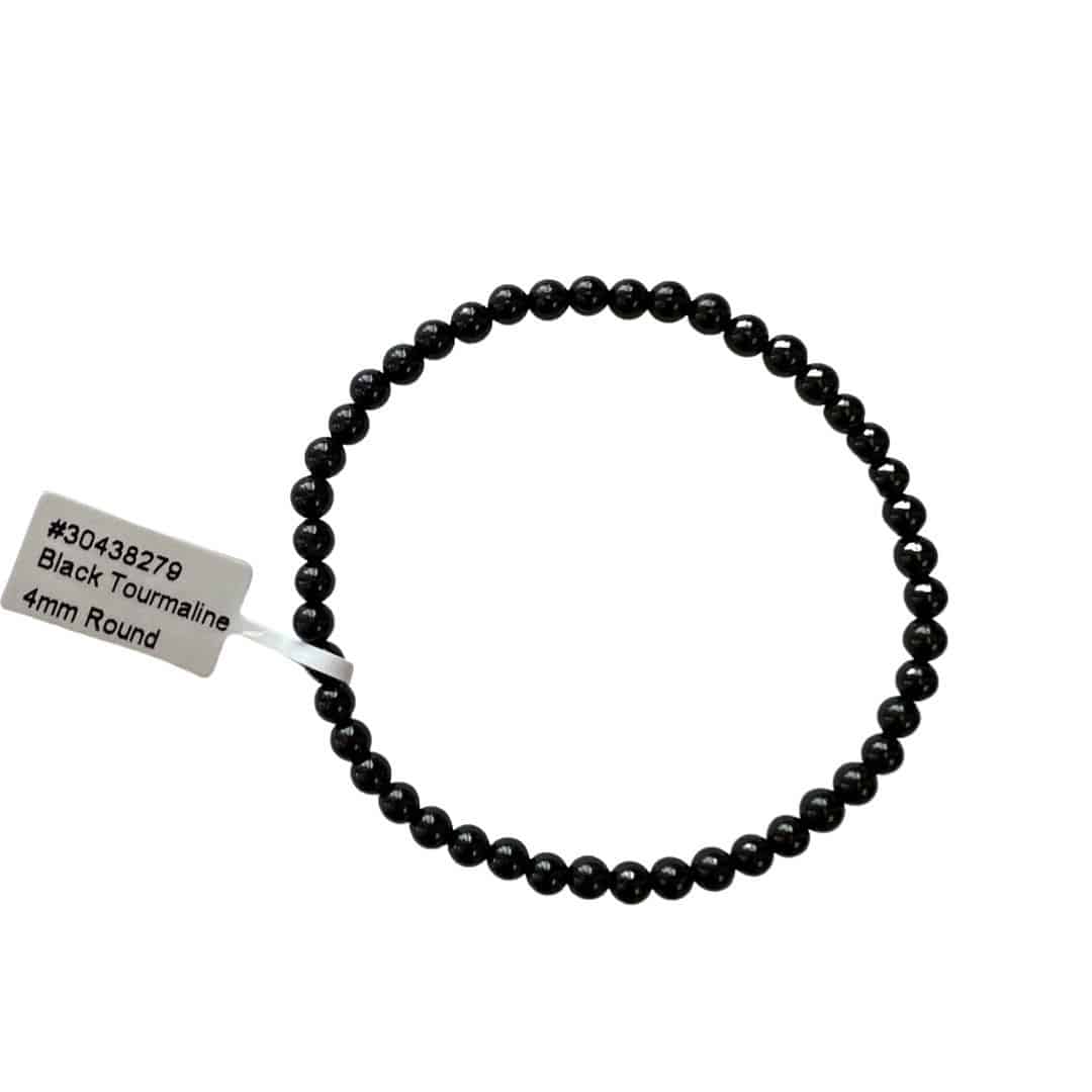 Black Tourmaline Bracelet (6mm)