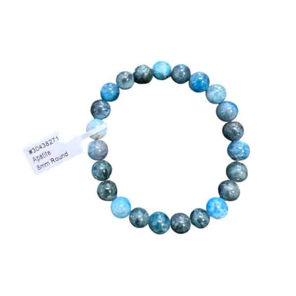 Blue Apatite Bracelet (8mm)