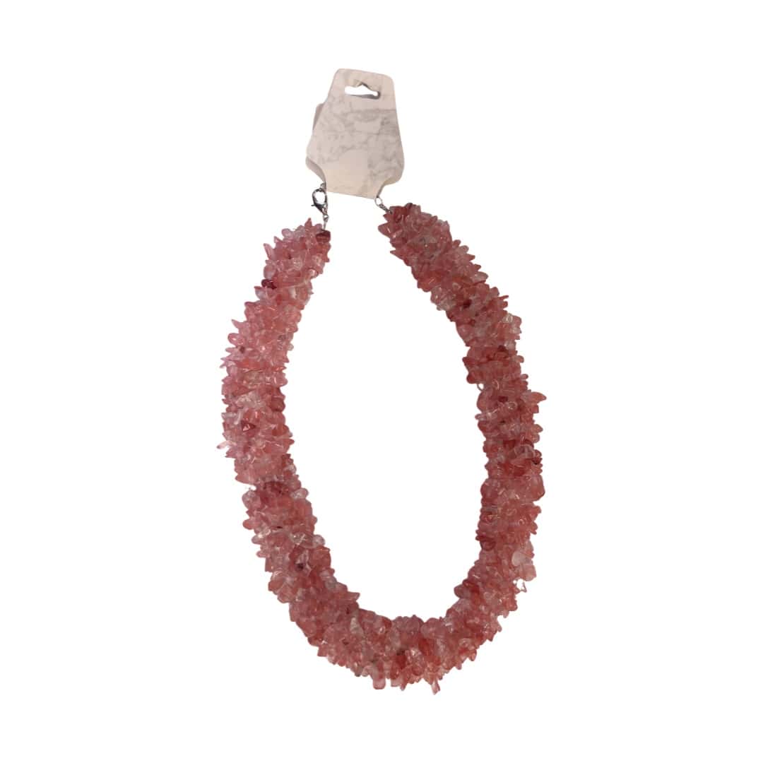Cherry Quartz Necklace