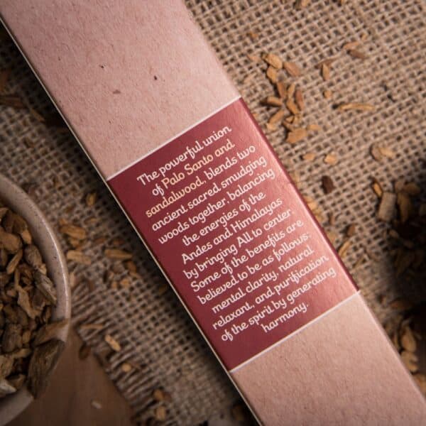 Sagrada Madre incense -Palo Santo with Sandalwood - Image 3