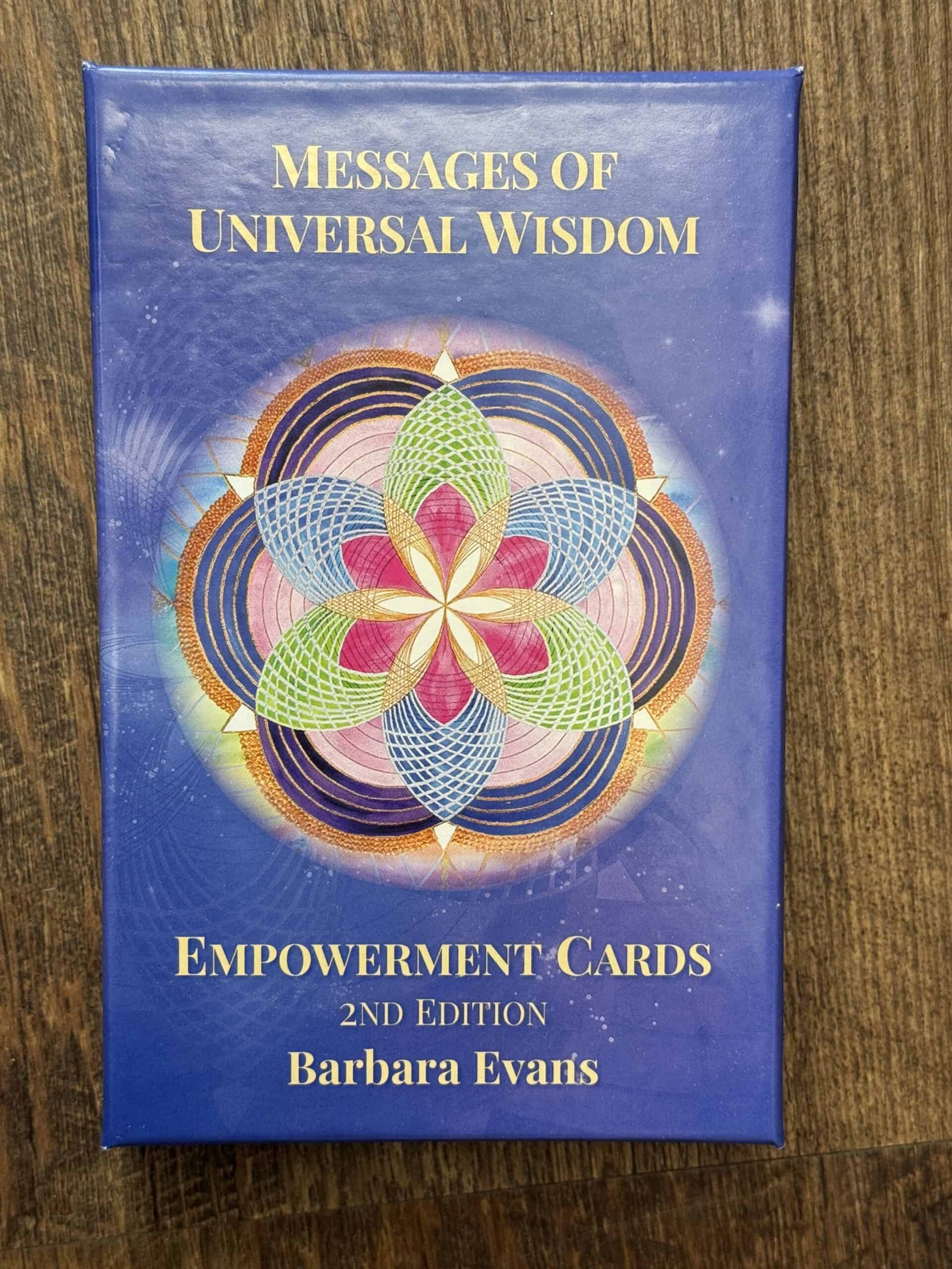 Messages Of Universal Wisdom Empowerment Cards